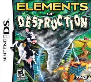 Elements of Destruction (USA) box cover front